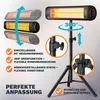 MONZANA® Infrarood verwarmingsstraaler 2500W met Productafbeelding-voorbeeld 8