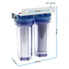 Naturewater NW-PR102 2-stupňový vodný filter dvojitý Náhľad obrázku produktu 6