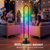 Lampa stojąca Grundig RGB 104,5 cm – lampa LED z pilotem i Podgląd zdjęcia produktu 6