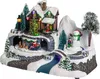Weihnachtsszene mit Schneemann, Weihnachtsdorf Produktbild-Vorschau 3