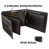 Klassische Nappa-Leder Geldbörse für Herren und Damen – 9 Produktbild-Vorschau 6
