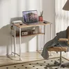 HOMCOM – Skladací písací stôl, malý, 80 cm, s kolieskami, Náhľad obrázku produktu 7