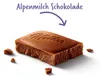 Milka mała czekolada mleczna alpejska opakowanie 45g Podgląd zdjęcia produktu 4