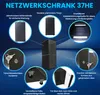 Extralink - szafa stojąca 19" 37U 600x600 Czarna flat-pack Podgląd zdjęcia produktu 13