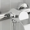 vidaXL Douchemengkraan, chroom, G 1/2 inch, messing Productafbeelding-voorbeeld 3