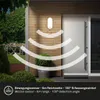 Briloner Ruch Lampada da parete LED per esterni, rilevatore Anteprima dell’immagine prodotto 4