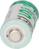 A close-up, angled view of a single Saft Lithium battery. Anteprima dell’immagine prodotto