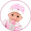 CUTE BABY 02024A - Baby-Puppe rosa, Babypuppe klein mit Produktbild-Vorschau 6