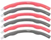 hula-Hoop-Reifen 100 cm Schaumstoff schwarz/rot Náhled obrázku produktu 3