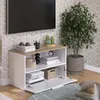 Kredens Vicco Wido Biały/Sonoma 80 x 50 cm z 1 zamkniętą Podgląd zdjęcia produktu 5