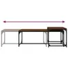 vidaXL Salontafels, 2 stuks, bruin, eikenlook, houtvezel Productafbeelding-voorbeeld 6