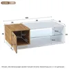 STILVORA Couchtisch 105x50x36cm mit LED-Lichtleiste und Produktbild-Vorschau 8