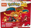 The image shows the packaging of a Mega Construx Pokemon Charmander Evolution Set. The packaging features illustrations of Charmander, Charmeleon, and Charizard, along with the Pokemon logo and Mega Construx logo. Náhled obrázku produktu