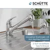SCHÜTTE Küchenarmatur ABERDEEN mit Geschirrbrause, Produktbild-Vorschau 7