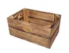 A wooden crate is shown against a white background. Produktbild-Vorschau