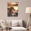 MuchoWow® Wandteppich Wandbehang Schottische Hochlandrind - Produktbild-Vorschau 5