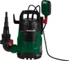 A submersible pump with a float switch and power cord, isolated on a white background. Produktbild-Vorschau