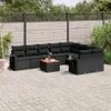 The Living Store 10-tlg. Garten-Sofagarnitur mit Kissen Produktbild-Vorschau 2