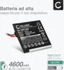 CELLONIC 1x Batteria per Consolle giochi Compatibile con Anteprima dell’immagine prodotto 2