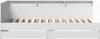 Letto da giorno con cassetti bianco 90x200 cm in materiale Anteprima dell’immagine prodotto 4