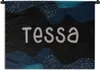 MuchoWow® Wandteppich Wandbehang Tessa - Pastell - Mädchen Produktbild-Vorschau 1