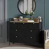 Komoda Vicco Belaro Czarny 98 x 85 cm z 7 szufladami, Model Podgląd zdjęcia produktu 3