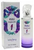 Sisley Eau Tropicale 100 ml Eau de Toilette mit exotischem Design, lila Farbverlauf und tropischem Vogel auf Flasche und Verpackung. Náhled obrázku produktu