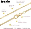 Goldkette Ankerkette rund Länge 60cm - Breite 1,8mm - 333-8 Produktbild-Vorschau 5