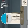 DOMINO Türgriff 72 Drückergarnitur PZ - Profilzylinder Set Produktbild-Vorschau 6