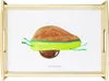 Mr. & Mrs. Panda Tablett Avocado Yoga - Weiß - Geschenk, Produktbild-Vorschau 1