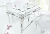 Barock Design Esstisch MODERN BAROCK 200cm weiß Edelstahl Produktbild-Vorschau 7