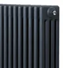 Radiador tubular de 4 columnas – 1800 mm x 290 mm – Gris Vista previa de la imagen del producto 10