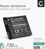 CELLONIC 2x Batterie pour Appareil photo Compatible avec Voir les images du produit 2
