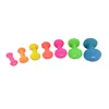 Tunturi 2er Set Kurzhantelset, Fitnessset, 2 kg, bunte Produktbild-Vorschau 4
