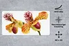 MuchoWow® Mauspad Mousepad Orange Orchidee 60x30 cm - Produktbild-Vorschau 2