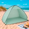 XL Pop-Up Strandmuschel Strandzelt Zelt Tasche grün Produktbild-Vorschau 1