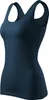 Damen-Tanktop, 95% Baumwolle, 5% Elasthan, unbedruckt, Produktbild-Vorschau 3