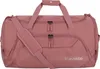 A pink duffel bag is shown against a white background. Produktbild-Vorschau
