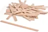 25 bâtonnets en bois | 258 x 16 x 3,2 mm | Bois de hêtre Voir les images du produit 6