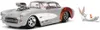 Jada Toys 253255041 Chevrolet Corvette 1957 szary z figurką Podgląd zdjęcia produktu 14