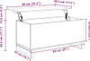 vidaXL Konferenční stolek bílý 90x44,5x45 cm Dřevěný Náhled obrázku produktu 8