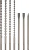 Metabo SDS-max Bohrer-Meissel- Set SP 7-tlg. Produktbild-Vorschau 2
