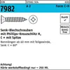 Reyher  Senk-Blechschrauben DIN 7982 A 2 6,3 x 19 -C-H A 2 Produktbild-Vorschau 1