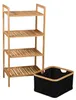 KESPER Badregal aus Bambus mit Korb – - – 44 x 33 x 93 cm – Produktbild-Vorschau 12
