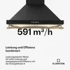 Klarstein Montblanc Wandhaube, Dunstabzugshaube Produktbild-Vorschau 4