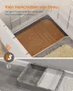 FEANDREA Katzenklo mit Schublade, Edelstahl Katzentoilette, Produktbild-Vorschau 5