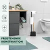 bremermann WC-Garnitur 3in1 inkl. Rollenhalter, WC-Bürste Produktbild-Vorschau 3