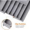 Besteckkasten für Küche, Ausziehbarer Besteckschublade 6-8 Produktbild-Vorschau 6