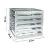 Komposter Garten Metall 704L – TIMBELA M800 Komposter 91 x Produktbild-Vorschau 3