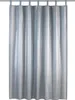 A light gray curtain hanging from a rod. Produktbild-Vorschau